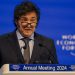 Milei rompe el discurso único en Davos