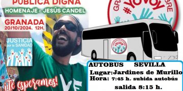 Manifestación en Granada POR UNA SANIDAD PÚBLICA DIGNA