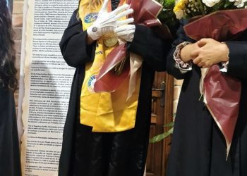 Nadiya Popel, nombrada Doctora Honoris Causa de la Universidad Alvart de México.