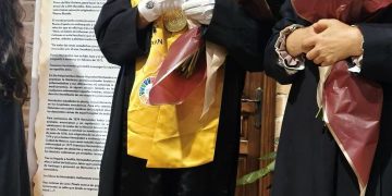 Nadiya Popel, nombrada Doctora Honoris Causa de la Universidad Alvart de México.