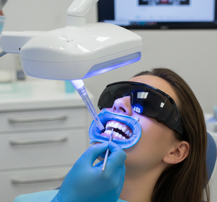 ¿Qué puedo comer después de un blanqueamiento dental?